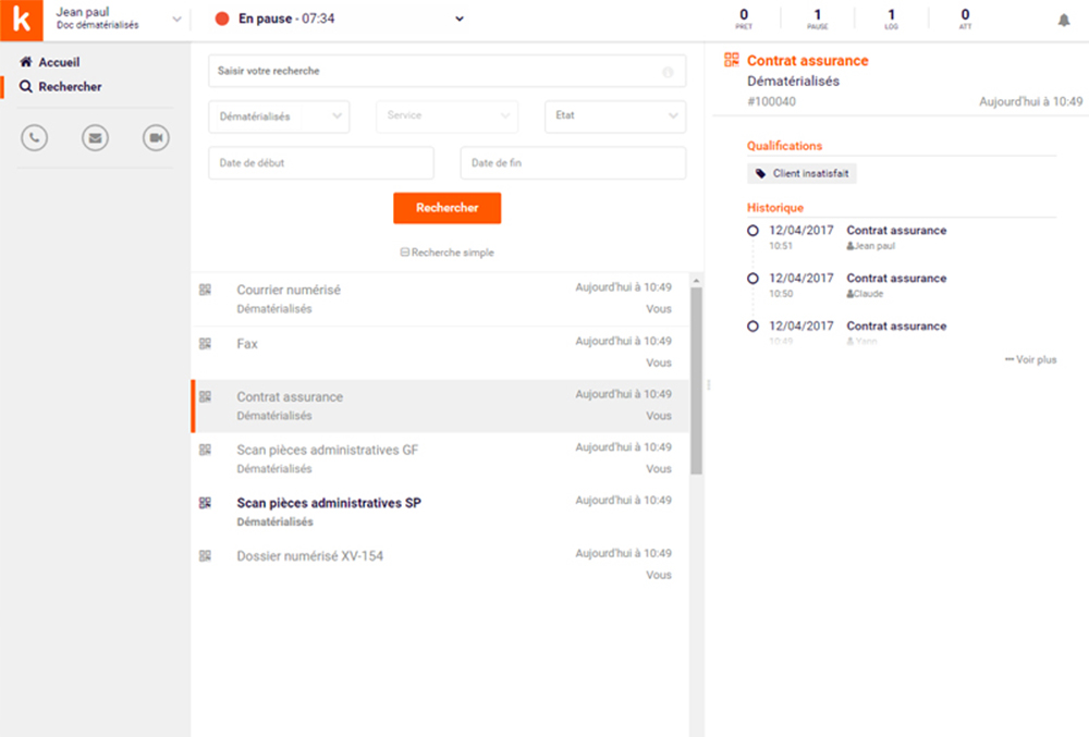 Gérez tous vos documents dans une interface unique
